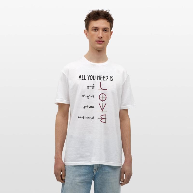All you need is Love _Equations_ Geschenk Weiß photo 1