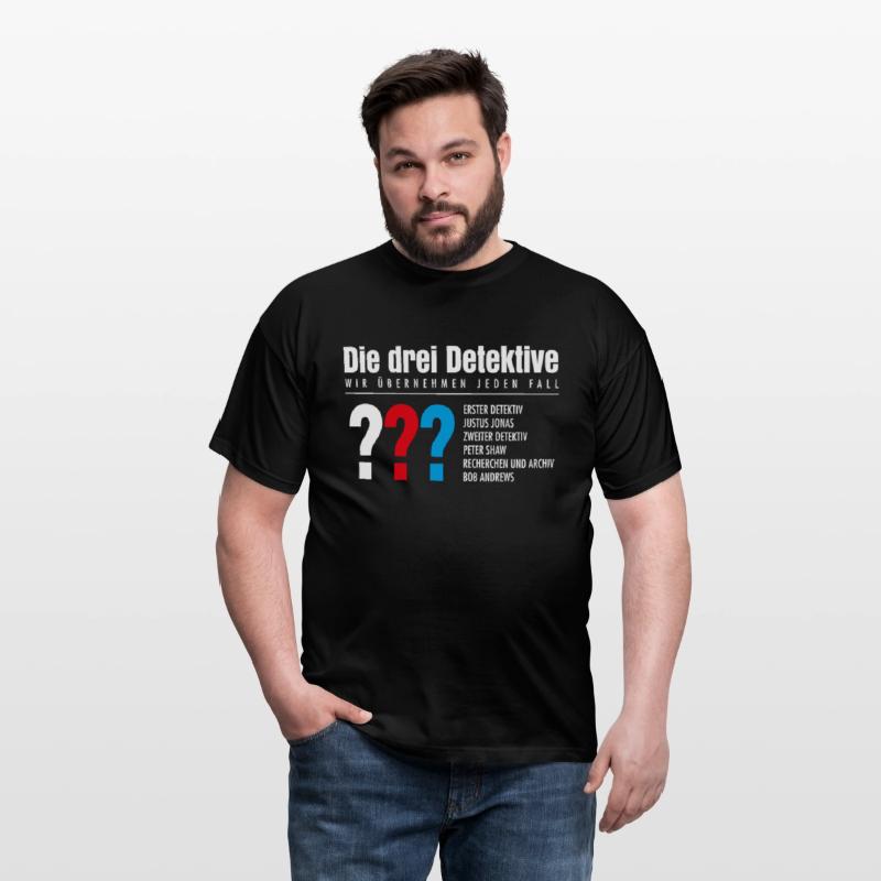 Die Drei ___ Detektive Visitenkarte Schwarz photo 2