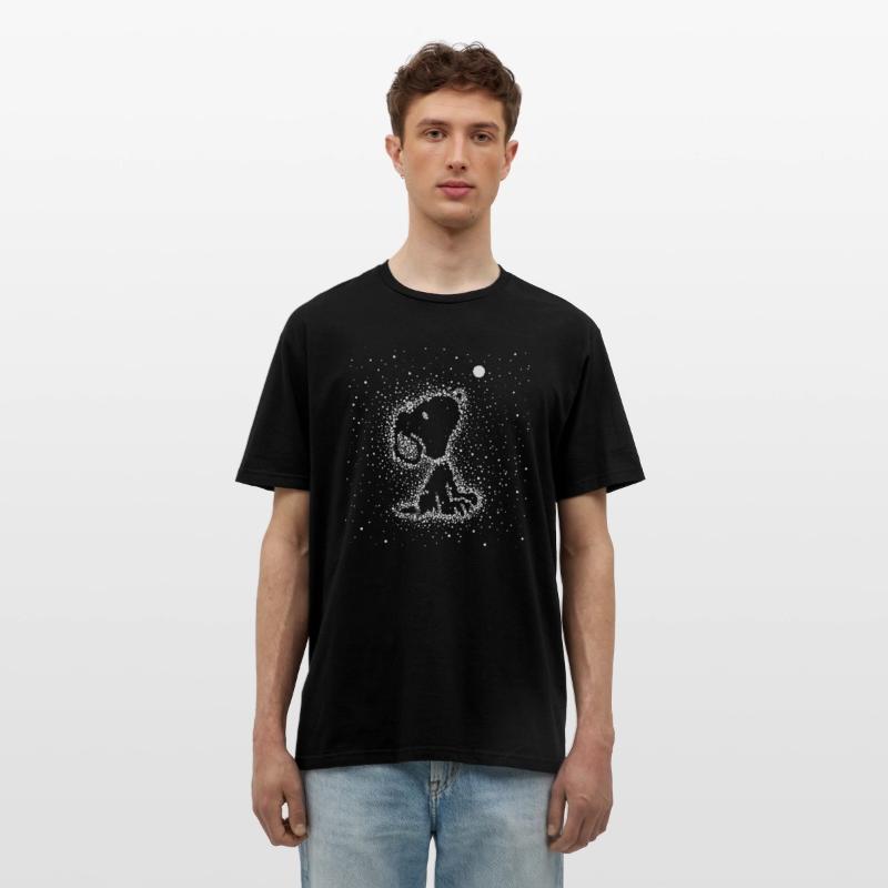 Peanuts Snoopy Sterne Sternzeichen Schwarz photo 1