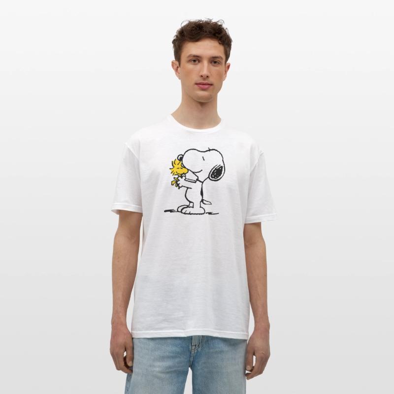 Peanuts Snoopy Und Woodstock Weiß photo 1