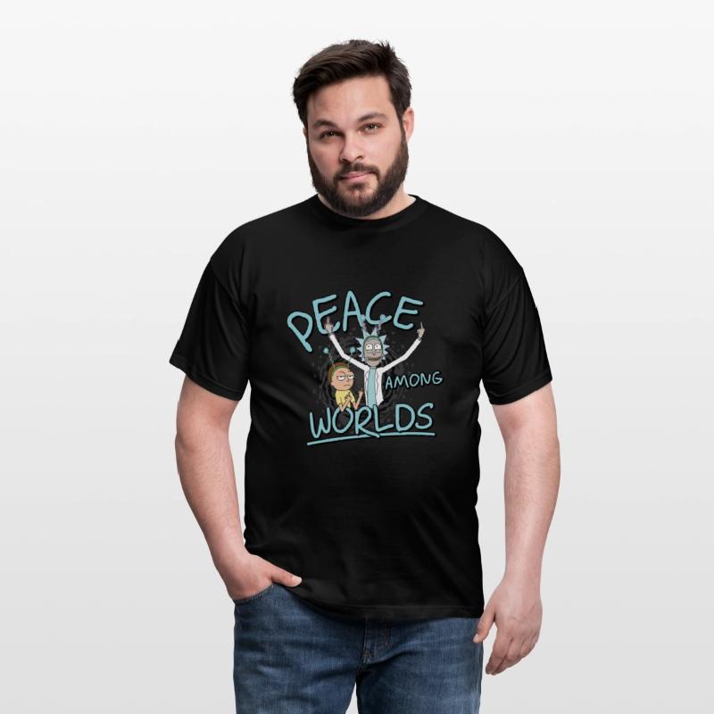 Rick _ Morty Peace Among Worlds Schwarz photo 2