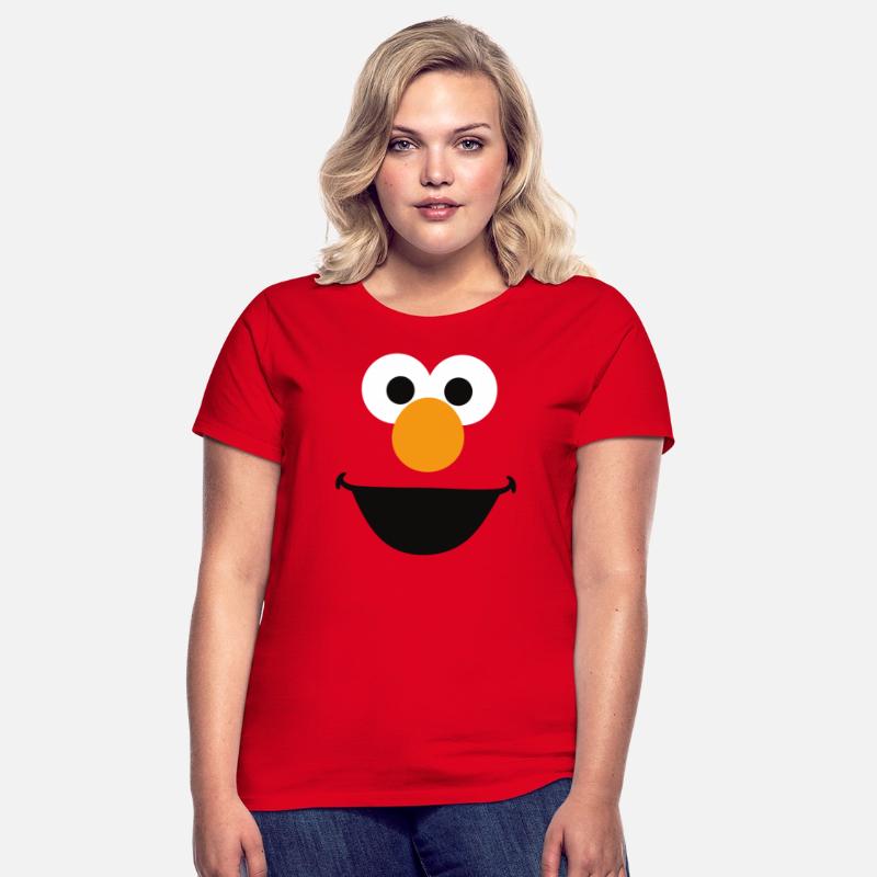 Sesamstraße Elmo Gesicht Rot photo 3