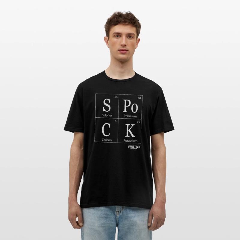 Star Trek Discovery Spock Periodic Table Schwarz photo 1