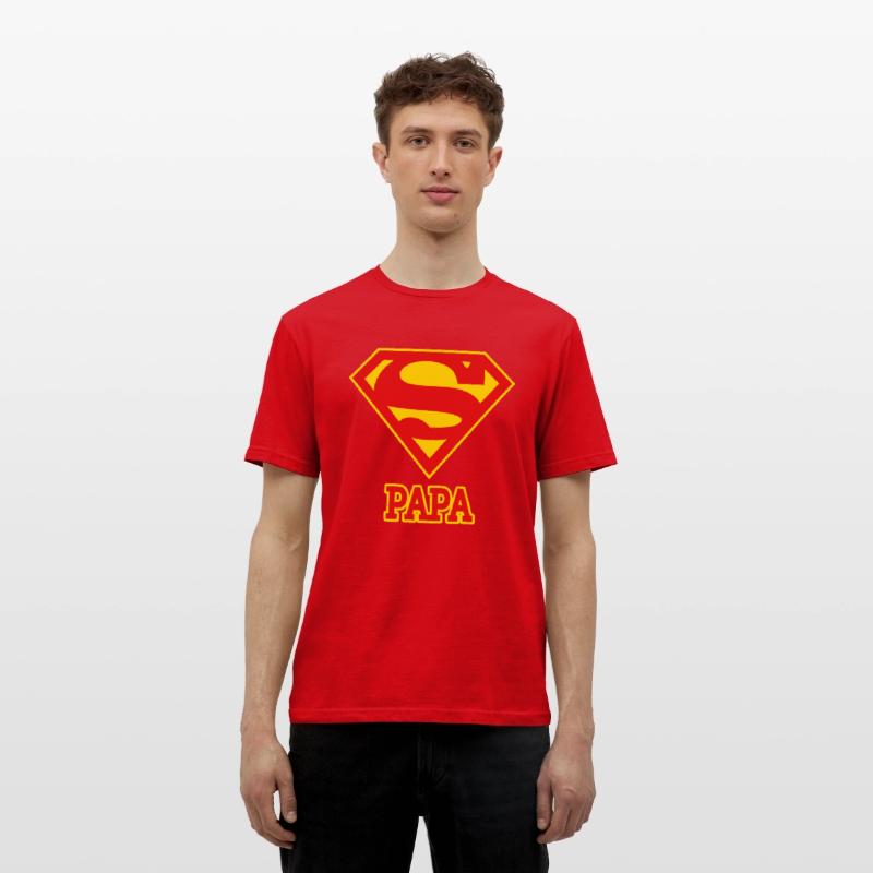 Superman Logo Superpapa Rot photo 1