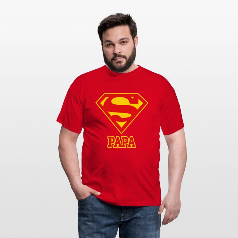 Superman Logo Superpapa Rot photo 2